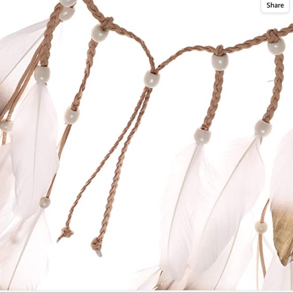 Hippie Headband Feather Dreamcatcher Headdress - Boho Headwear Headpiece main image 5